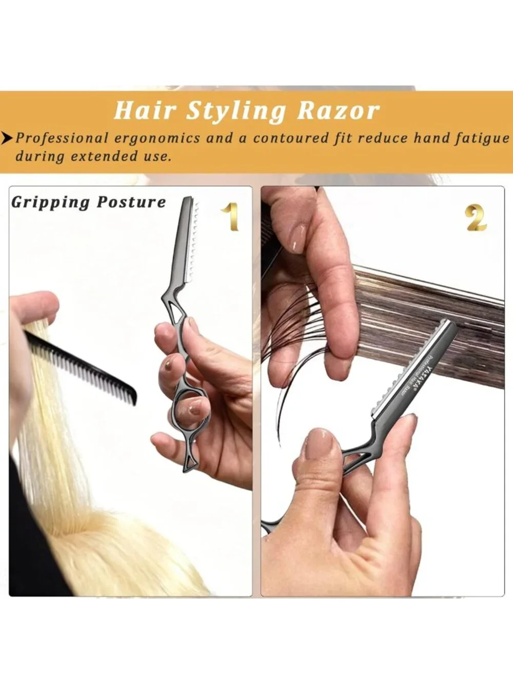 Precision Hair Cutting Razors 7.1
